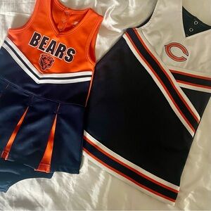 CHICAGO BEARS CHEERLEADING DRESSES - NEVER WORN, 3T, 4T